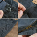 '-Calça Reta Masculina em Sarja - Kit 4 Unidades