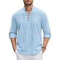 Camisa de Linho Masculina Lagunas
