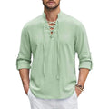 Camisa de Linho Masculina Lagunas