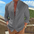 Camisa de Linho Masculina Platoni