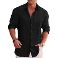 Camisa de Linho Masculina Porto